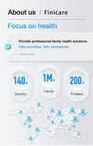 Kingclinic Digital Ear Thermometer Ear and Forehead Mode Ideal for Family Kids and Adults 1 Second Reading