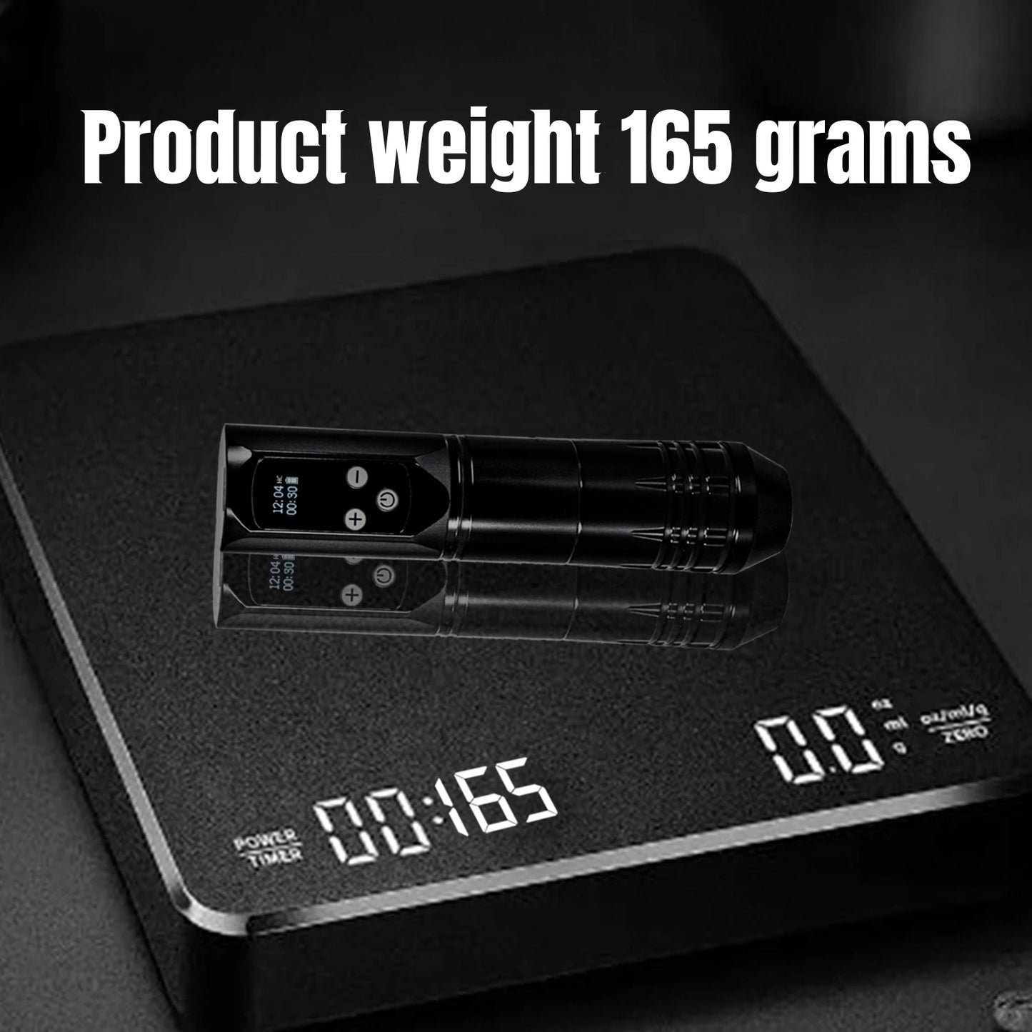 Máquina de tatuaje inalámbrica con motor de 4 mm y 4 velocidades ajustables, ideal para artistas del tatuaje principiantes. Suministros para tatuajes.