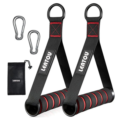 Cuerda para bajar tríceps, manijas de tracción facial, cuerda de empuje hacia abajo para bíceps, espalda, hombros, tríceps, cuerda de tensión para fitness, accesorio de gimnasio