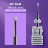 1pc Nail Drill Bit Rotate Burr Milling Nail Cutter Bits Electric Drill Machine For Manicure Pedicure Tools