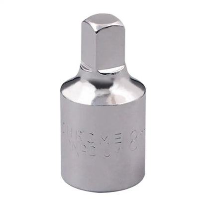 Square Oil Sump Dreno Plug Ferramenta Chave, Liga de Aço, Prata Parafuso soquete, Renault, Peugeot L8T3, 8mm