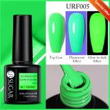 UR SUGAR 15ml Extension Nail Gel Polish Nails Finger Form Clear Nude Pink Nail Art Camouflage Hard Gel Acrylic Nail Manicur
