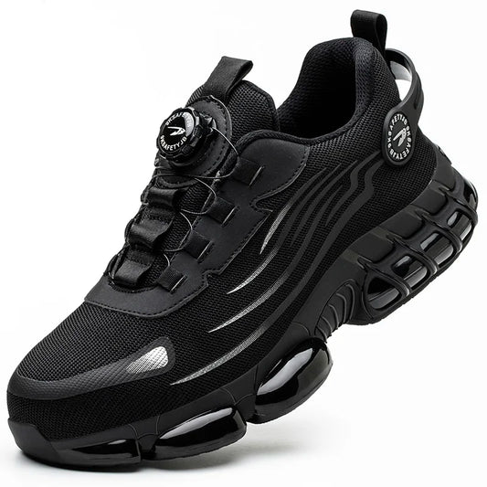 Indestructible Work Boots Safety Shoes Men Steel Toe Puncture-Proof Sneakers Women Non-Slip Work Shoes Male Tactical Boots