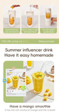12 Blades Electric Portable Blender 350ML Juicer Fruit Mixers USB Rechargeable Smoothie Juicer Cup Squeezer Juice Maker