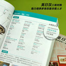 English-Japanese-Chinese Trilingual Dictionary Pocket Book with Illustrated Situations Language Learning Book Easy To Understand