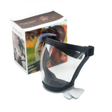 Máscara de protección facial completa antiniebla con filtro antisalpicaduras máscara antigotitas gafas para la cabeza gafas esféricas espaciales