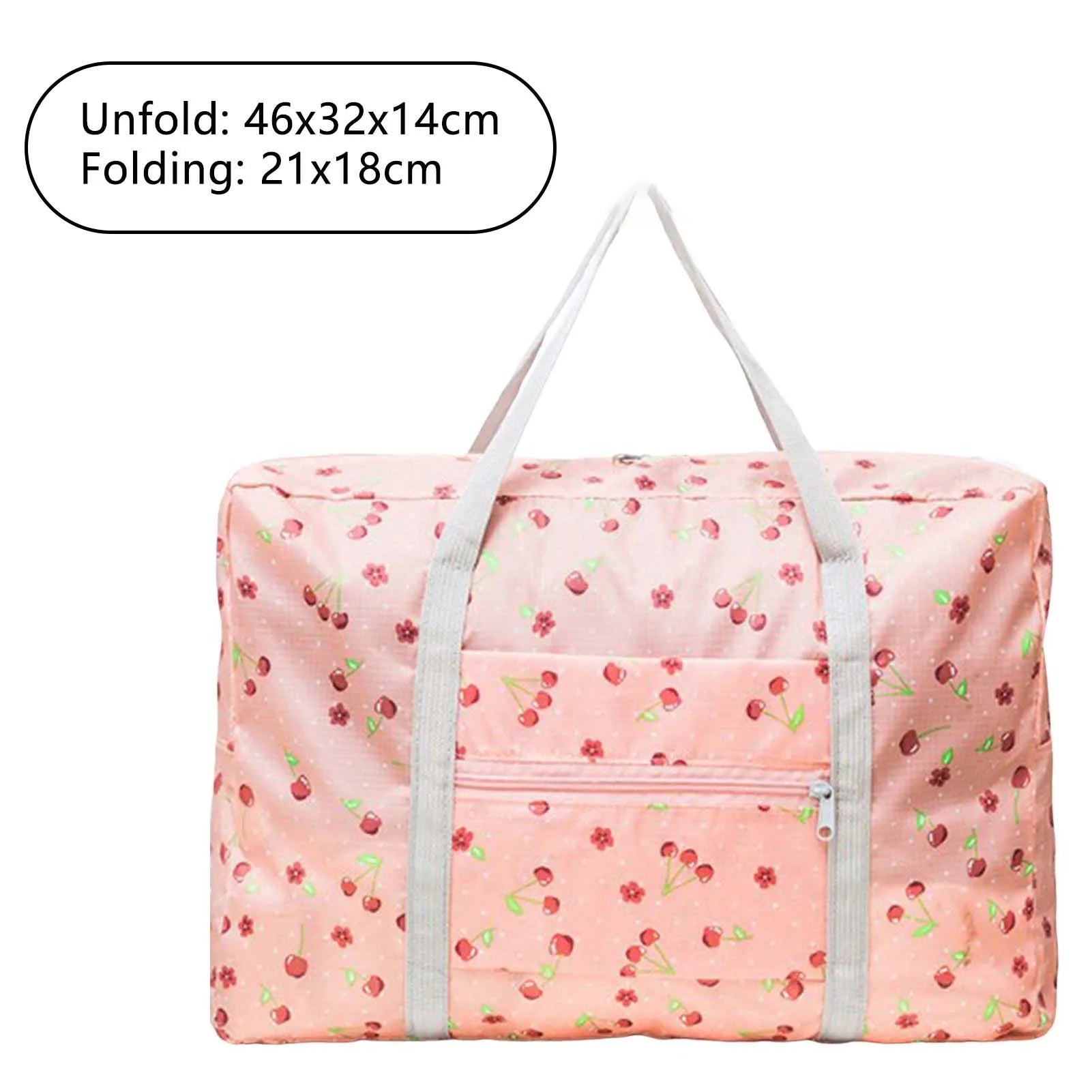Foldable Travel Duffel Bag Portable Weekender Overnight Carry on Bag for Waterproof Luggage Organizer Floral Print Travel Tote