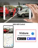 Acceo A37 Car DVR 10.0 Inch Rear View Mirror 2.5K Dash Cam 1080P Car Camera With Rear View Camera Video Recorder Registrar DVRs