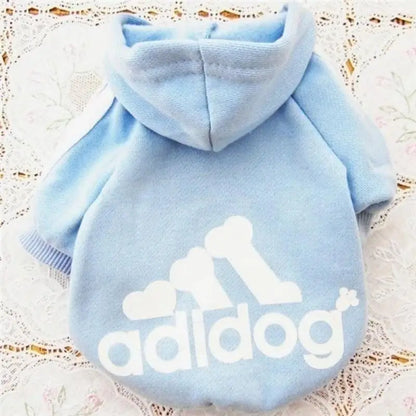 Ropa cálida para perros de otoño e invierno, sudaderas con capucha para perros Adidog, abrigo cálido para mascotas, chaqueta para perros medianos y grandes, suéter, ropa para cachorros de bulldog francés