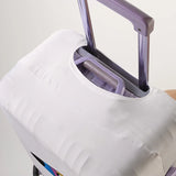 Dog pattern luggage protection cover, suitable for 18-32 inch luggage covers, luggage handle gloves, travel accessories