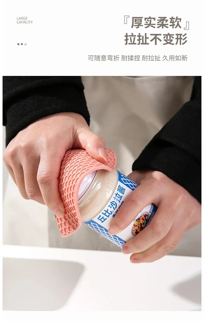 Silicone Round Teacup Mat Table Insulation Mat Dish Non-slip Placemat High Temperature Light Luxury Anti-scalding Casserole Mat