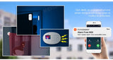 KERUI WIFI GSM Alarm System Kit W202 Home Security Protection Tuya Smart Support Alexa with Motion Detector Door Opening Sensor