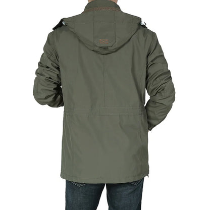 Chaqueta táctica cortavientos para hombre, impermeable, con capucha, para exteriores, deportiva, militar, talla europea, S-5XL, para escalada de campo, ropa fina
