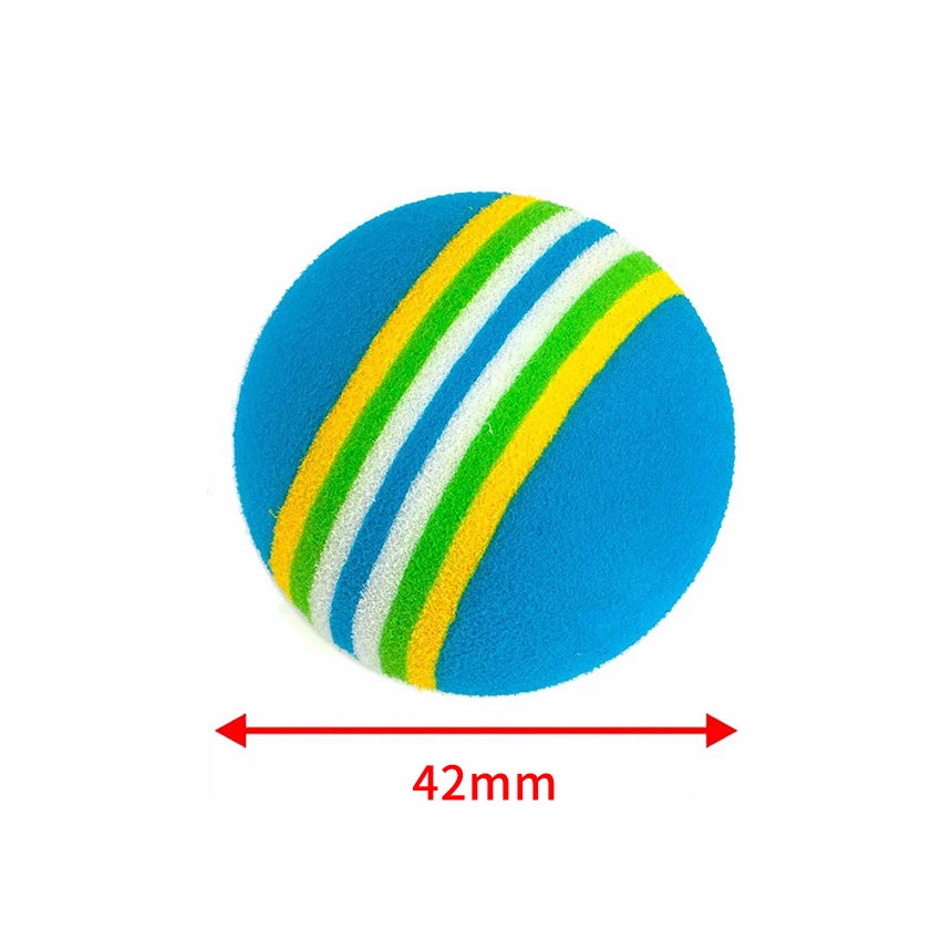 20pcs Golf Balls Light Rainbow Ball Range Ball 42mm Diameter Red Blue Yellow 3 Colors Pracitce Sports Ball Indoor Outdoor