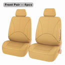 All-Season Universal 9-Piece PU Leather Car Seat Cover