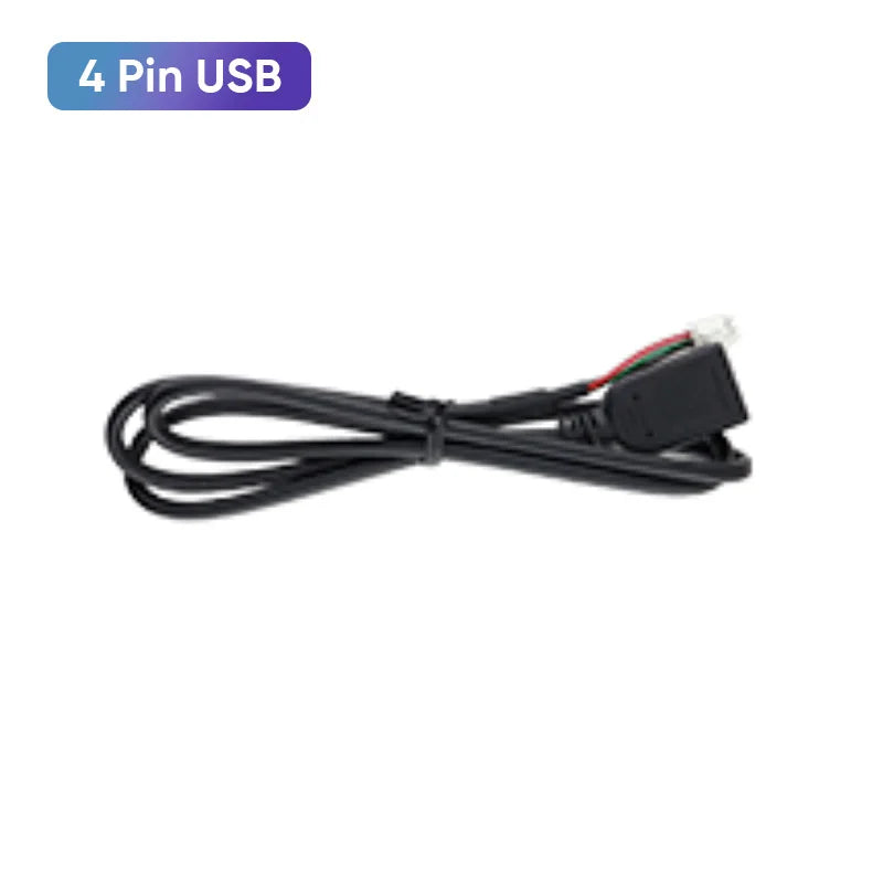 MAMSM Microphone 4G Card Fan USB GPS Rear View Camera RCA Output AUX SIM Slot Radio Converter 16PIN Power Cable For Car Radio