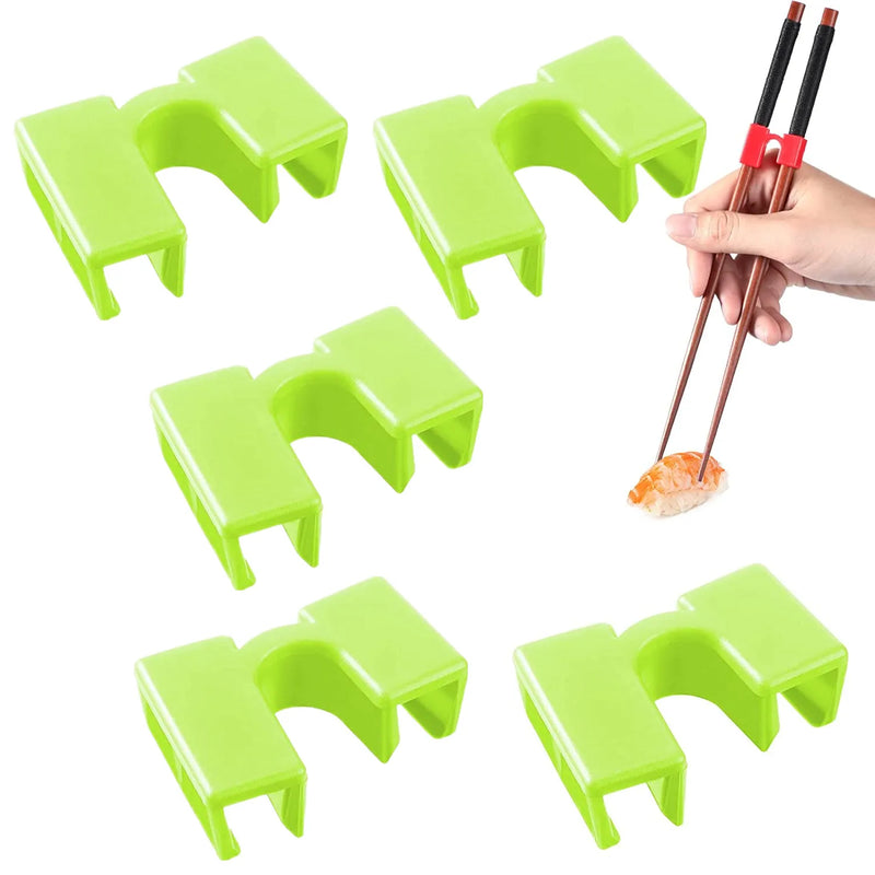 5/6/8PCS Reusable Chopstick Helpers Training Chinese Chopstick Holder For Children Beginner Trainers Learner Kitchen Tableware