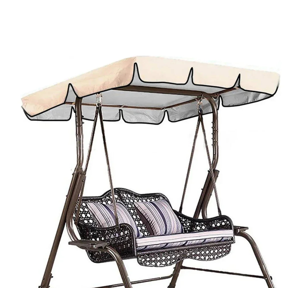 Outdoor Swing Chair Canopy Courtyard Waterproof Swing Garden Patio Furniture Dust Cover Garden Patio Furniture Dust Cover