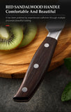 XINZUO Professional Full 7 PCS Knife Set German 1.4116 Stainless Steel Kitchen Knives Sets Best Kitchen Slicing Santoku Tool