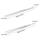 1pc 12 Inch Kitchen Tweezers Stainless Steel Cooking Extra-Long Tweezers Fine Tweezer Tongs For BBQ Cooking Bartending Tools
