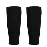 1Pair Football Socks Soccer Accessories Leg Brace Sleeves Breathable Sport Sock Adult Kids Shin Guards Calf Protection Leg Cover