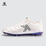 Botas de fútbol KELME MG de piel de becerro para césped artificial, antideslizantes, con amortiguación y entrenamiento, ZX80121058