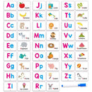 Flashcards com Primeiras Palavras para Crianças, Alfabetos, Cartões de Animais ABC, 1 Caneta, Aprendizagem Precoce, Brinquedos Educativos, Presentes para Crianças, 27
