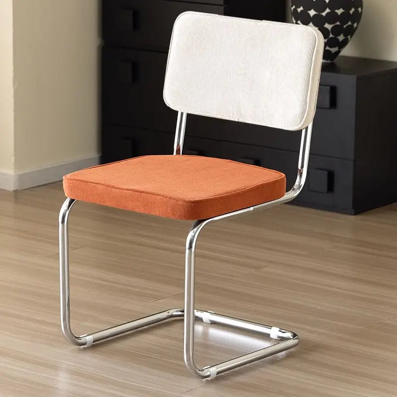 Mid-Century Modern Dining Chairs with Metal Frame, Multiple Styles Leisure chair for Kitchen, Living Room, Office , Muebles