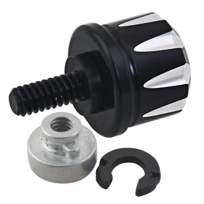 Motorcycle Universal Rear Fender Seat Screw Bolt Nut Knob Cover For Harley Sportster Fatboy Dyna Softail V-ROD Touring Tri Glide