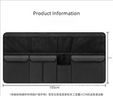 Car trunk storage bag SUV car seat back hanging bag Multi functional storage mesh bag Car interior storage items