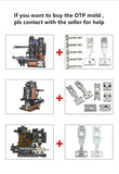 4pcs/set Mold Blade Terminals Crimping Machine Accessories Die Set Mold Blade Various Models For Terminal Machine Crimp Tools