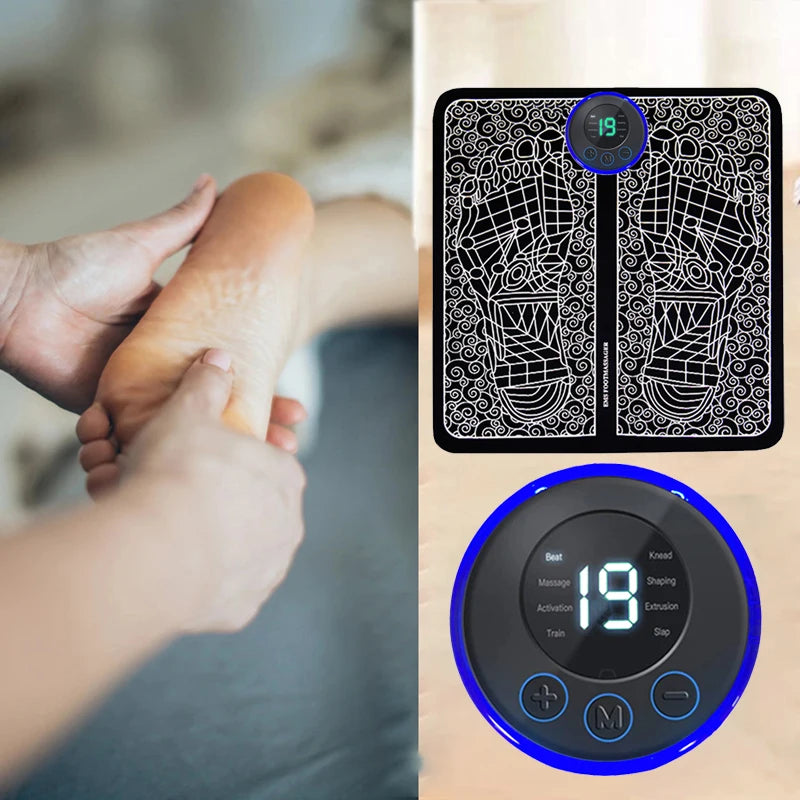 Foot Massager Electronic Massage Pen Neck and Shoulder Massage Three Piece Set Whole Body Relaxation Set Arm Leg and Back Massage