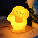 Pokemon Pikachu Anime Soft Night Light, Luz LED bonito, Luz de cabeceira do quarto, Decoração do quarto, Decoração de mesa Kawaii, Dute Light, Novo