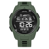 SMAEL 8105 Digital Watches Sports LED Wristwatches Men's 50m Waterproof Watch Digital Light Stopwatch Watch for Men