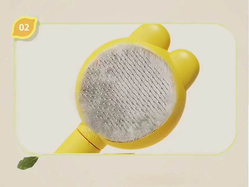 Cat Combing Special Rabbit Ear Comb To Floating Hair Needle Comb Pet Comb Easy Hair Removal And Massaging Brush Multifunctional