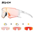 SCVCN Fashion Sunglasses for Men Sport Cycling Glasses Bike Bicycle Hiking Camping Golf UV400 Protection Glasses Women Baseball