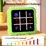 Electronic Chessboard Tic Tac Toe Multifunctional Children's Education Strategy Toy Parent-Child Fun Interactive Brain Game