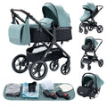Baby stroller 3 in1,four wheel stroller,2 in 1 baby car,Lightweight strollers,Mutifunction Strollers,baby carriage,Poussette