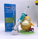 Cepillo de dientes eléctrico Oral B para adultos, recargable, con rotación, blanqueamiento 3D y cabezales de regalo.