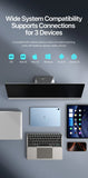 DUX DUCIS Foldable Bluetooth 5.0 Keyboard with Touchpad & Phone Holder For Phones Tablets PC iOS Android Windows Mac