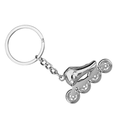 Llavero de patinaje sobre ruedas, llavero de coche, dije para bolso, regalo de patinaje