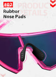 SCVCN New Outdoor Cycling Sunglasses Men Road Driving Bike Glasses  Sports Mountain Climbing Women Bicycle Cycling UV400 Goggles