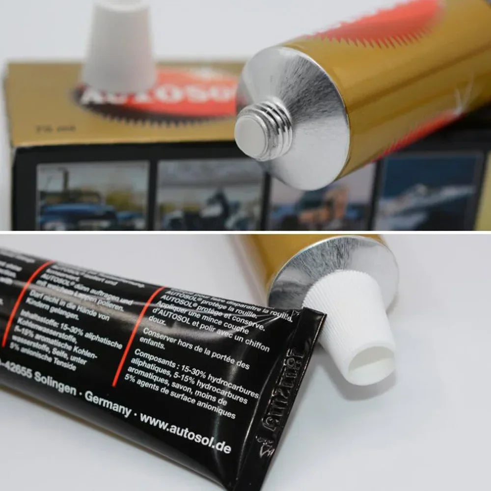 Metal Polishing Agent Cream Knife Machine Polishing Wax Supplies Professional Polishing Paste Rust Oxide Remover Clean Tool 50g
