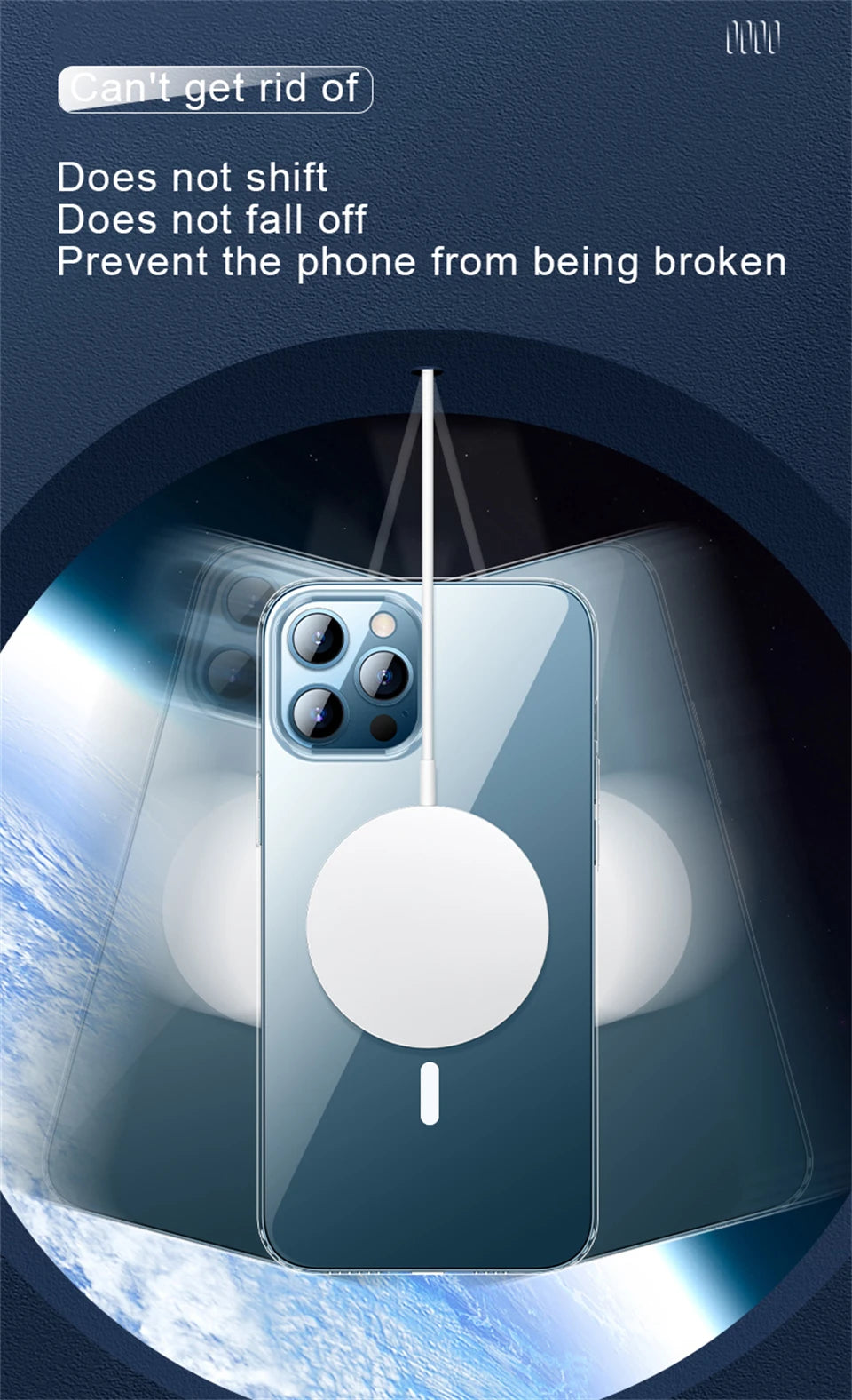 Luxury Wireless Magnetic Cover For Apple Magsafe Case Iphone 11 12 13 15 14 Pro Max Mini 7 8 Plus Xr XsMax X Clear Acrylic Cases