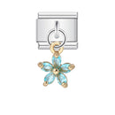 URING New Italian Charm Bracelet Pendant Series Shell Imitation Pearl Heart Personalized Assembly Chain Y2k DIY Making Jewelry