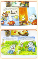 10pcs Children Language Ability Training Emotion Management Early Education Chinese Characters Audio Reading Bedtime Story Books