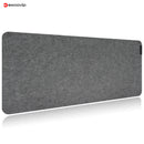 EXCO Large Felt Desk Pad Extended Mouse Keyboard Mat Non-Slip Base Computer Desktop Soft Protector for Gaming Office Home Laptop