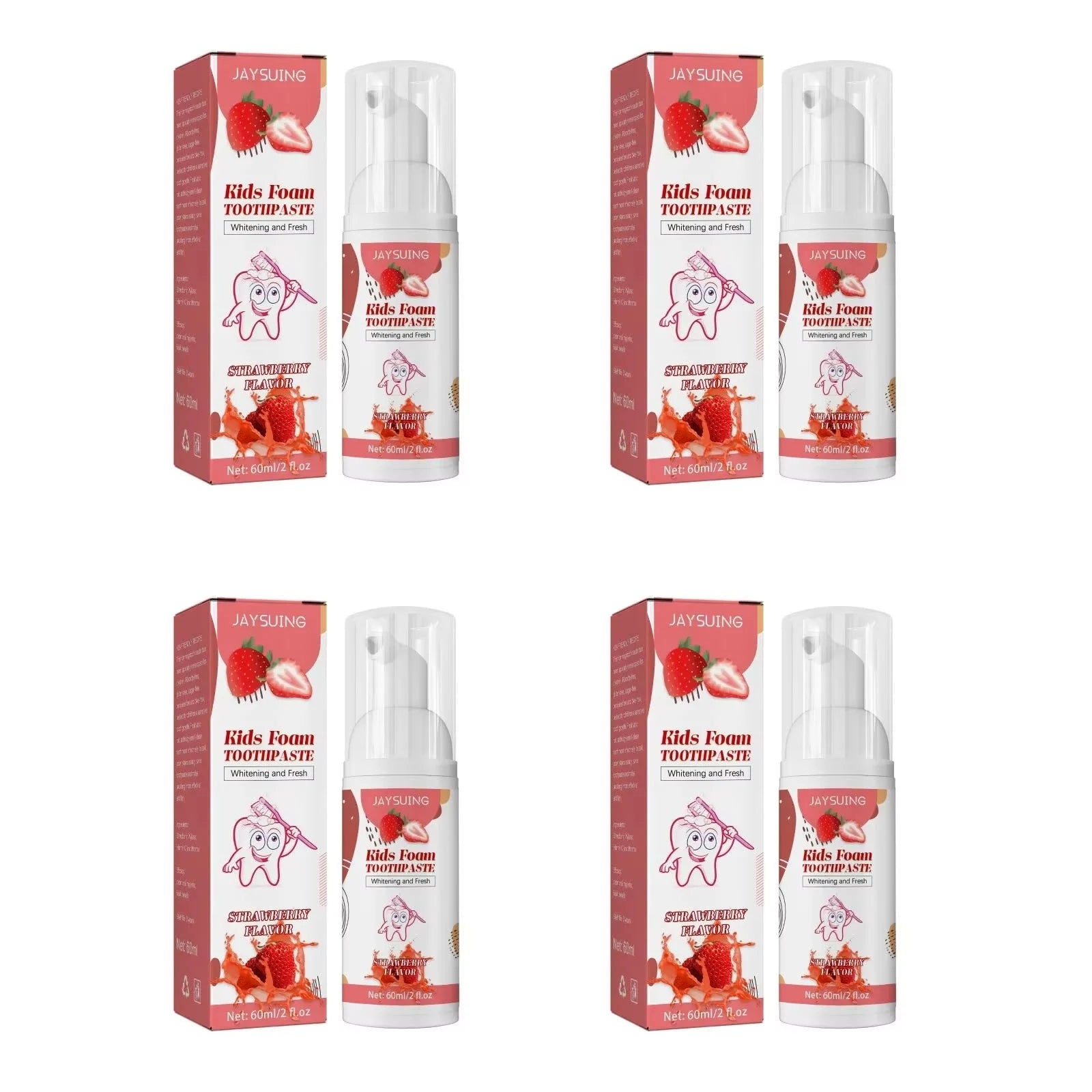Children Foam Toothpaste Yellow Teeth Stain Removal Gingiva Protection Whitening Brighten Deep Cleaning Teeth Mousse for Kids