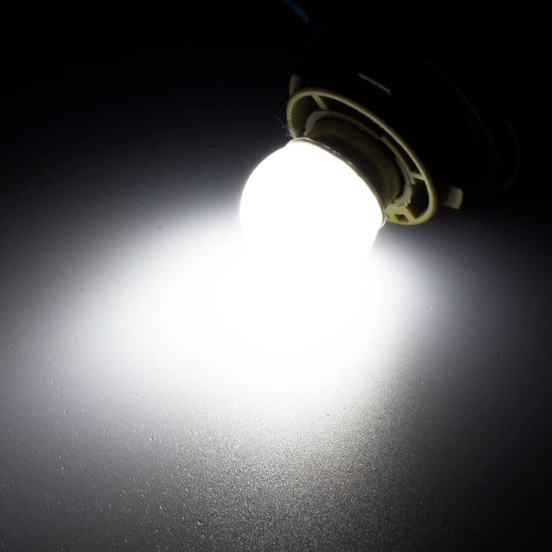 Bombilla LED acrílica 1156 1157 P21w P21/5w R10W Ba15s Bay15d, accesorio para lámpara automotriz para motocicleta, envío directo.