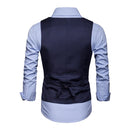 New Arrival Dress Vests For Men Slim Fit Mens Suit Vest Male Waistcoat  Casual Sleeveless Formal Business Jacket S-3XL